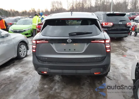 2025 Nissan Kicks Sv Intelligent Awd из США, поврежденный, VIN 3N8AP6CB7SL324976